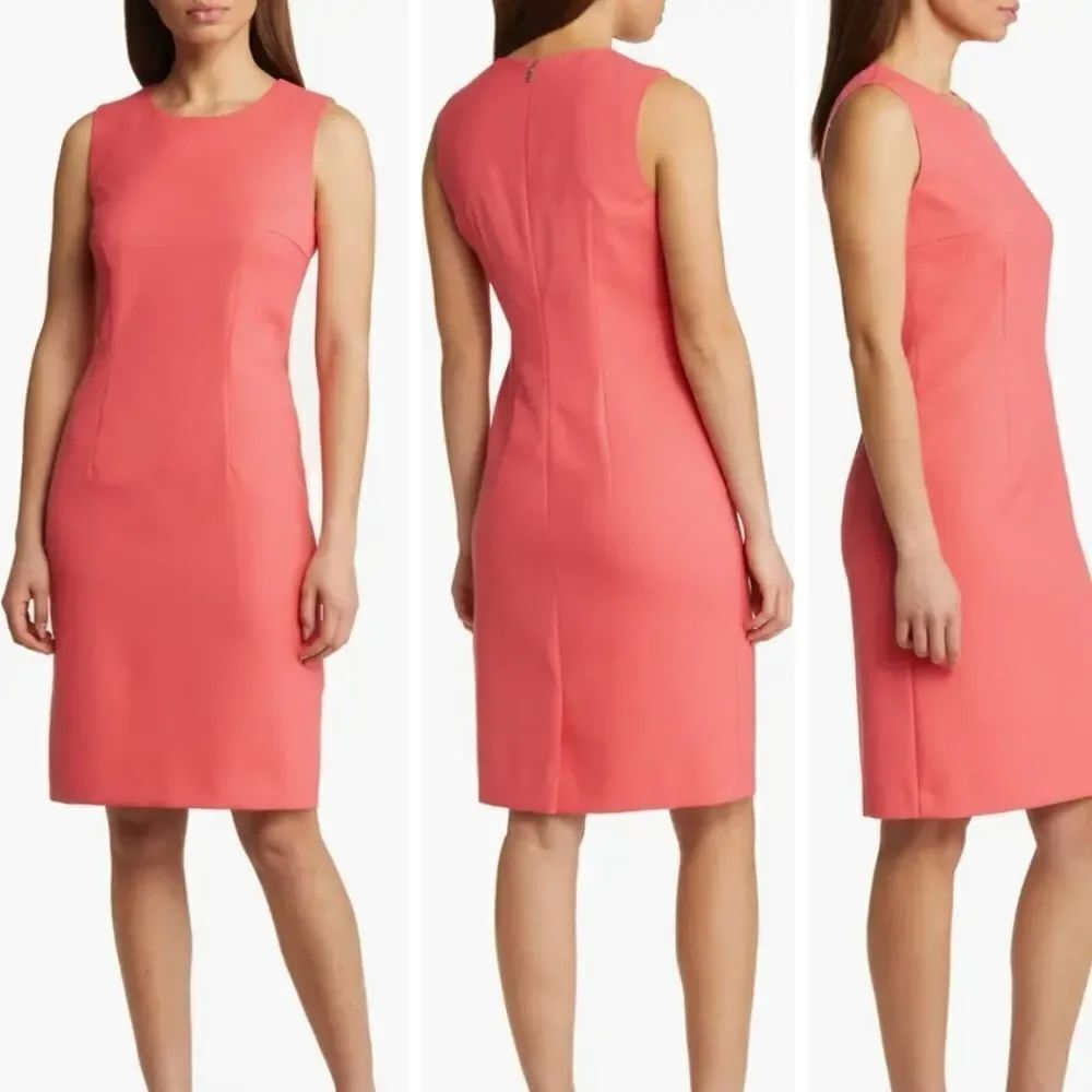 BRAND NEW GB GIRLS ORANGE BACK ZIPPER CLOSURE DRESS